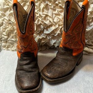 OLD WEST Kids Cowboy  Square Toe Boots